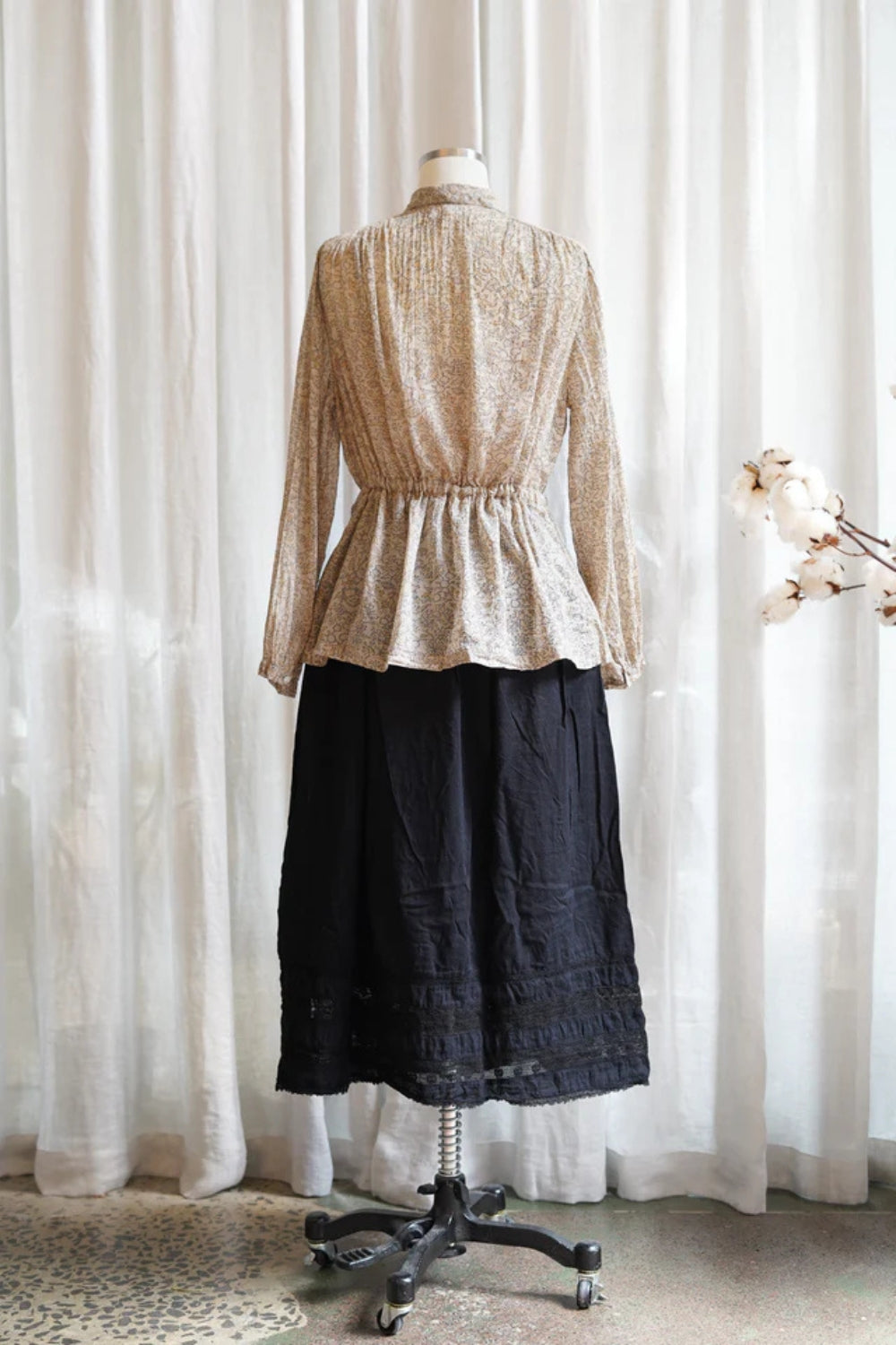 Pearl Blouse - Ginza Print