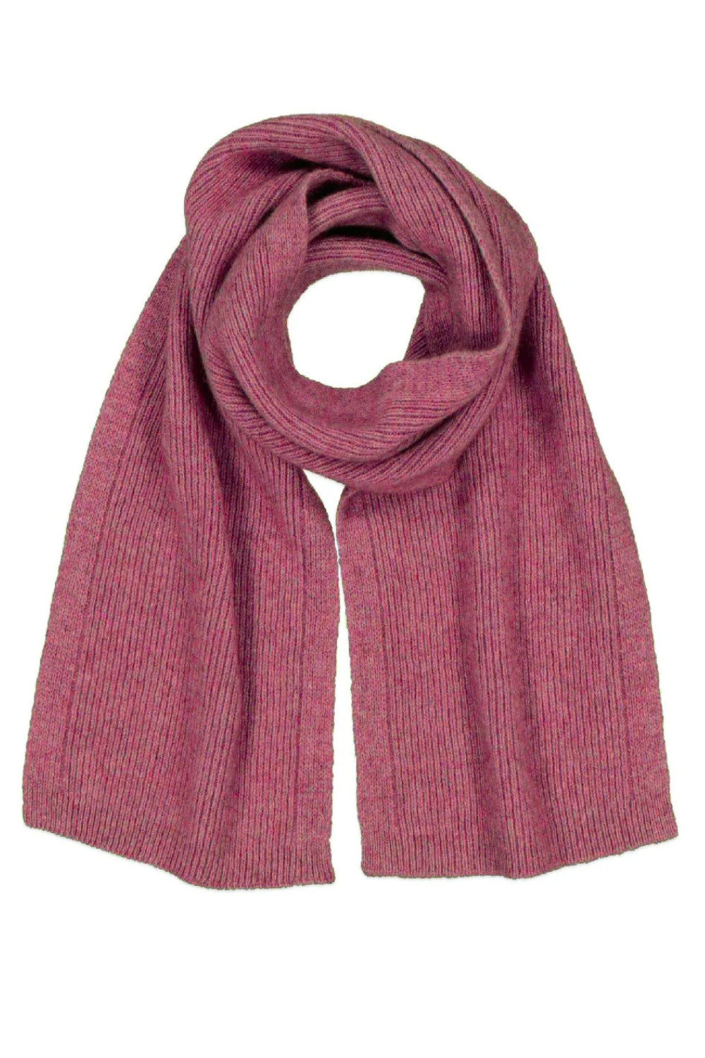 Possum Merino Fine Rib Scarf - Multiple Colours