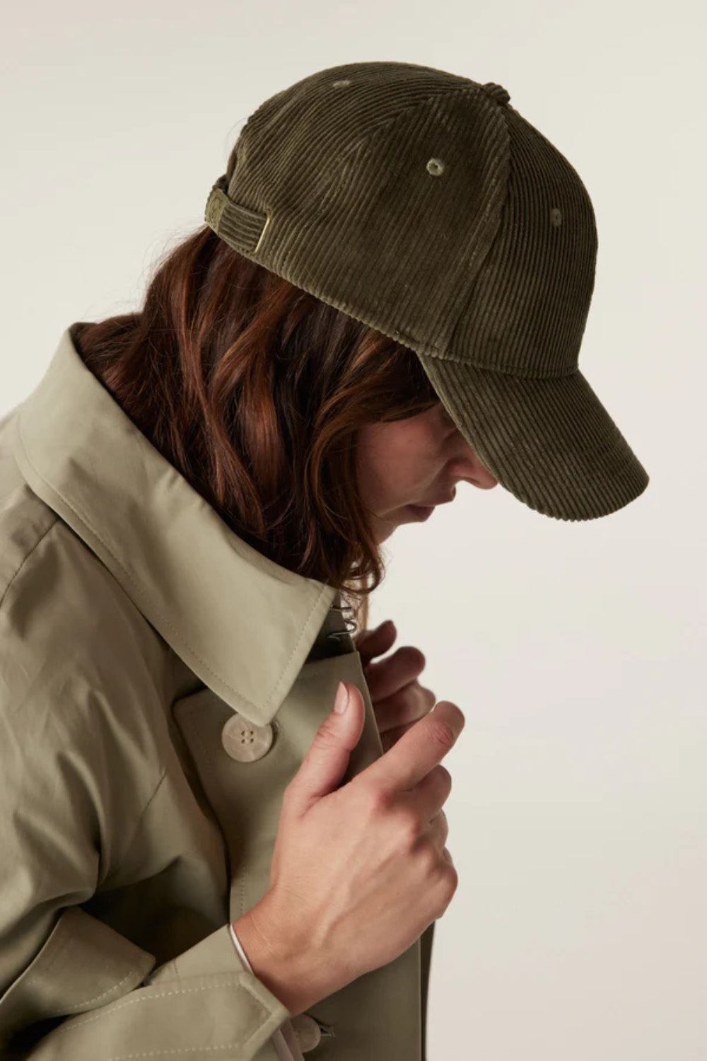 Cord Cap - Khaki