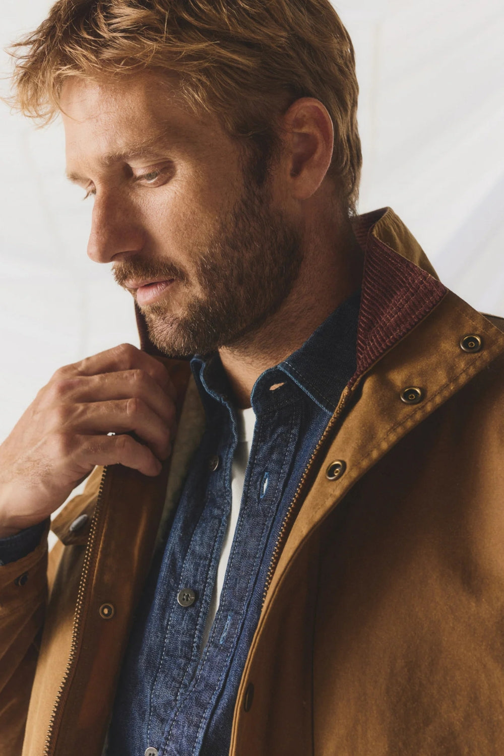 Men's Special Edition Vintage Wax Lumberjack Jacket - Sandstone