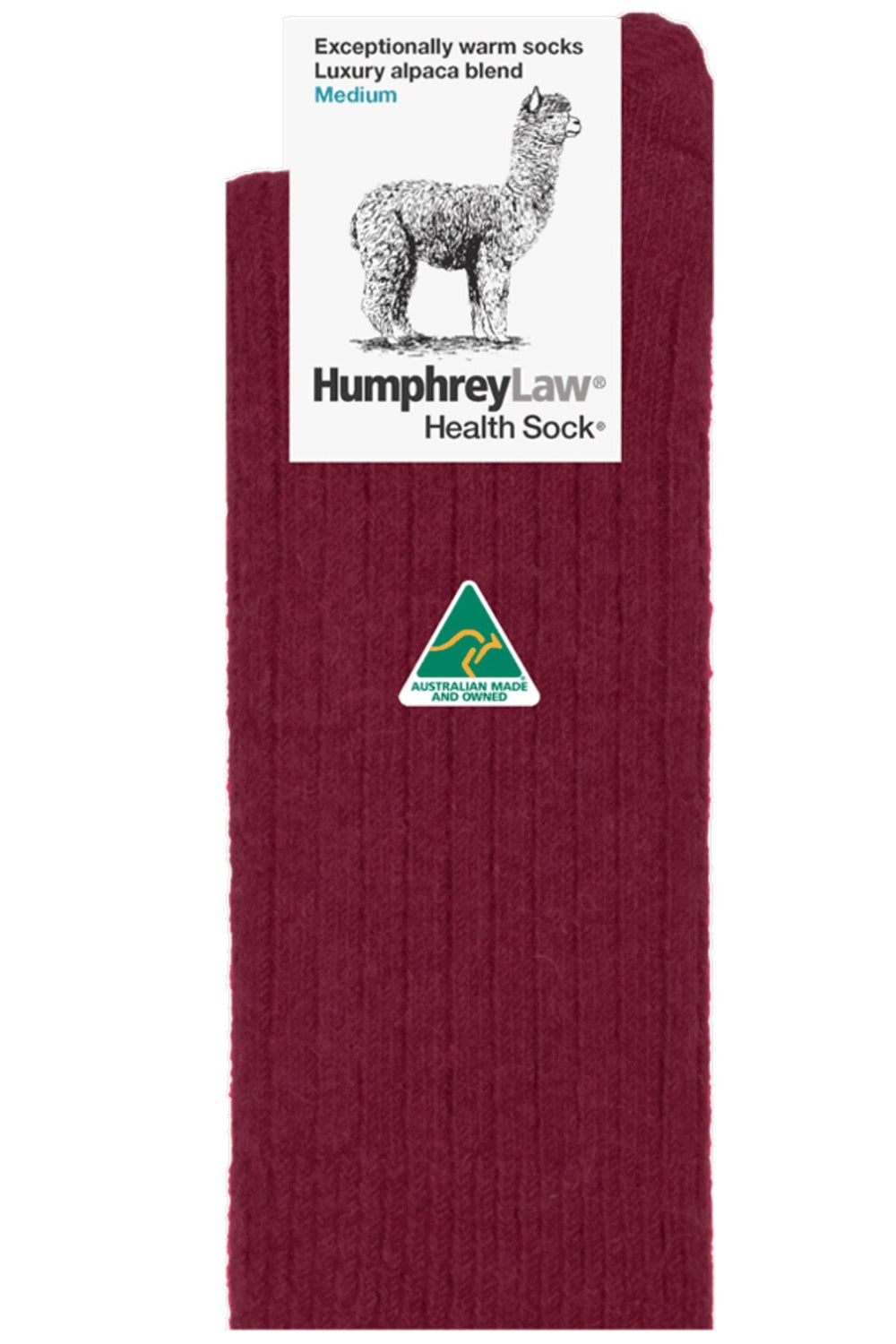 Alpaca Wool Health Socks - Multiple Colours