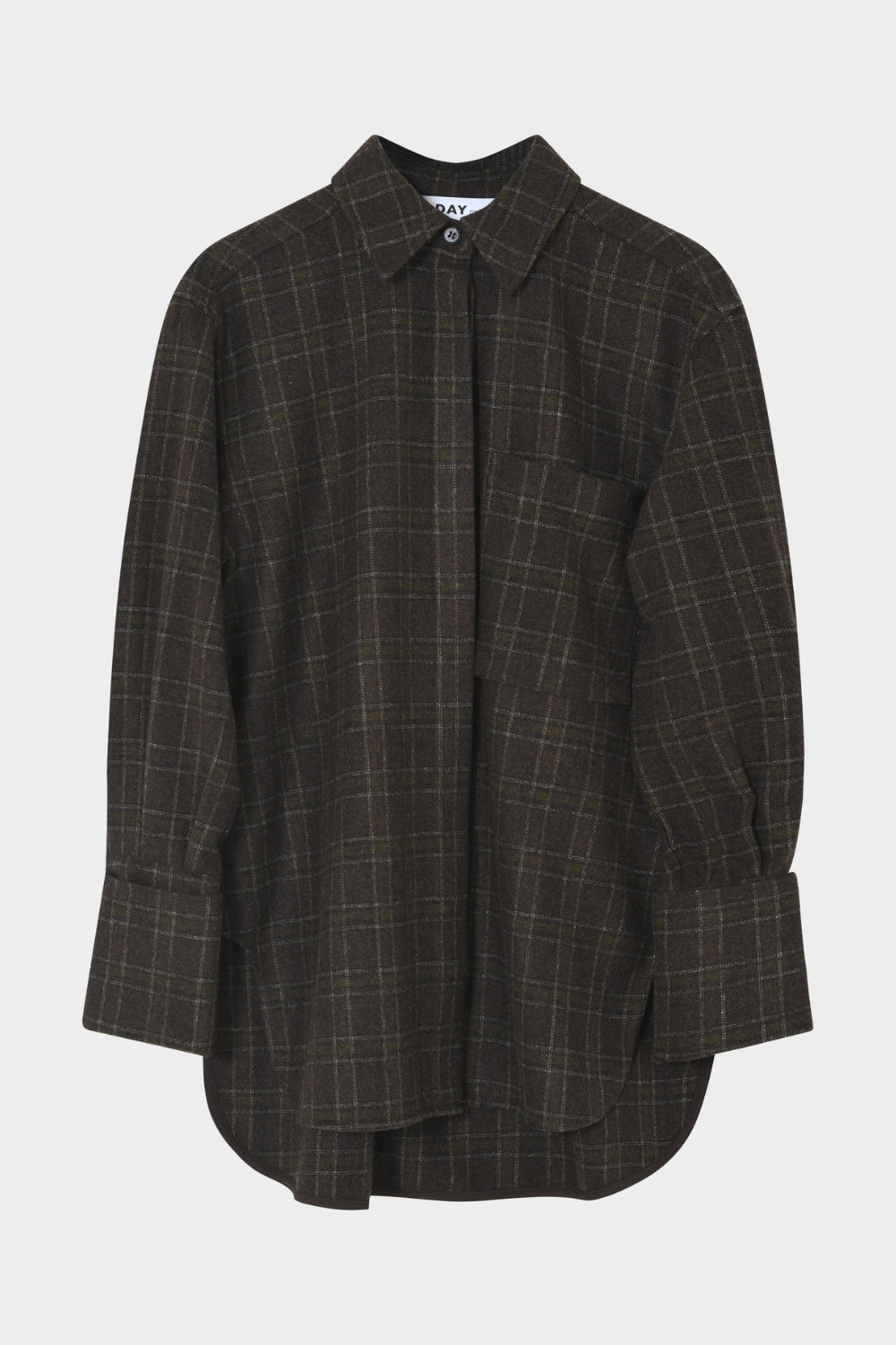 DAYHara Flanello Shirt - Brown Check