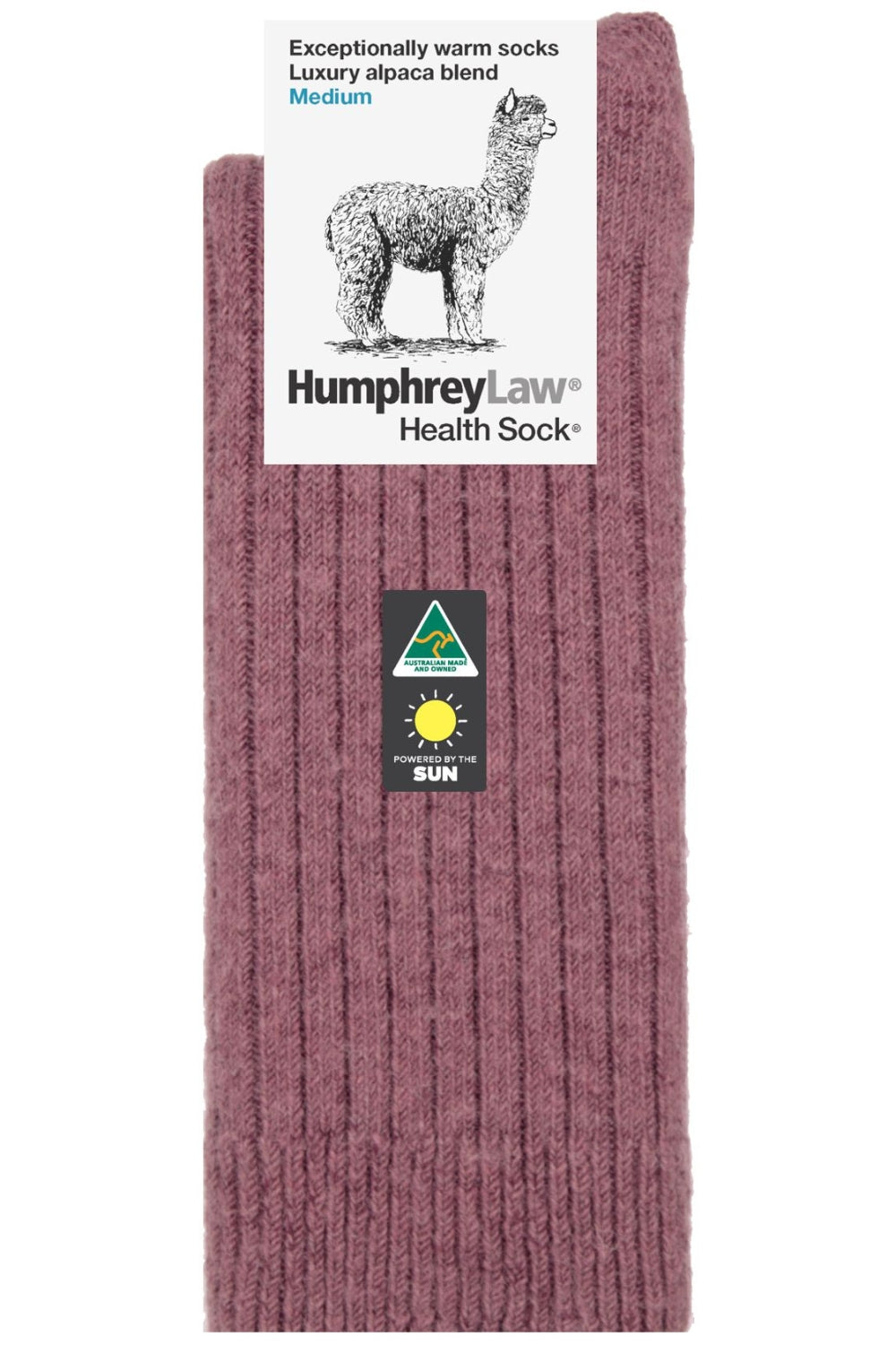 Alpaca Wool Health Socks - Multiple Colours