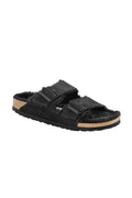 Arizona Shearling Black Suede Leather/Shearling - Narrow