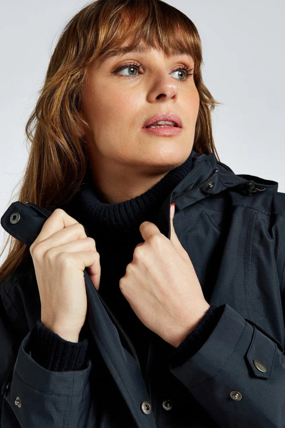 Alderford Waterproof Coat - Navy
