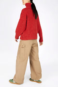 The Paige Polo Neck - Chilli