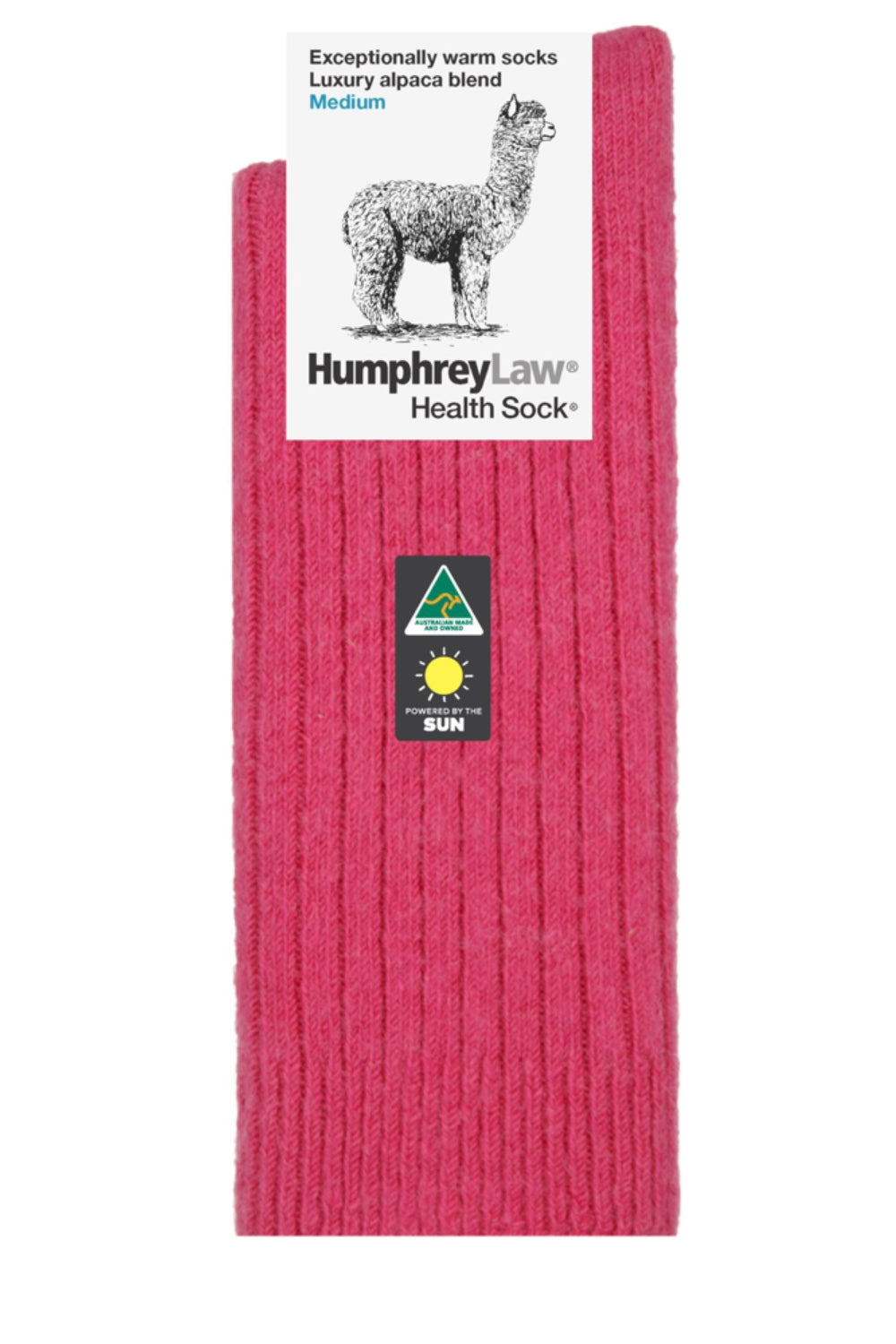 Alpaca Wool Health Socks - Multiple Colours