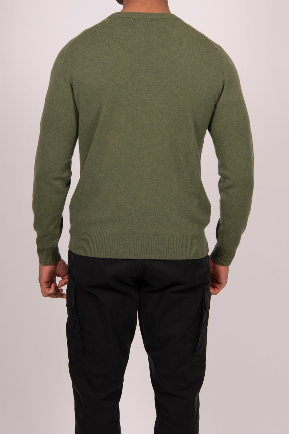 Saddle Shoulder Crew - Grass