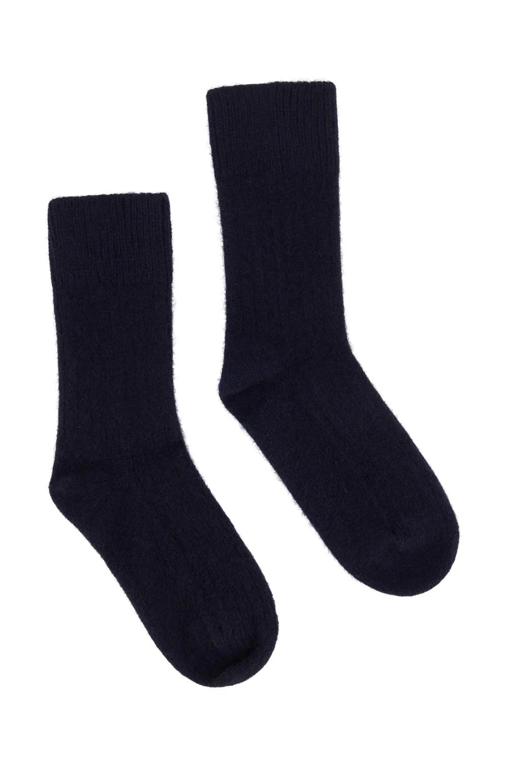 Possum Merino Fine Rib Socks - Multiple Colours