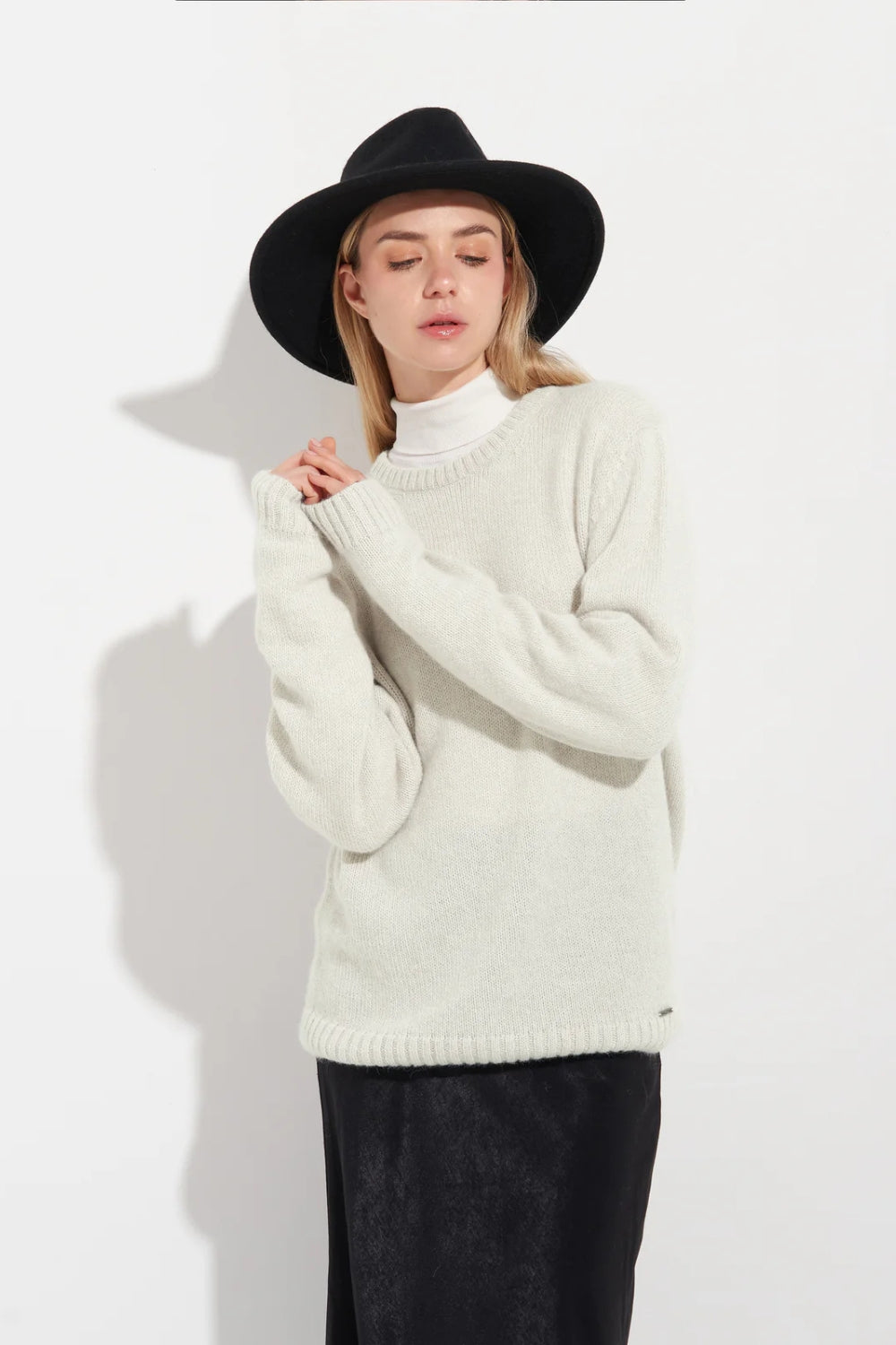 Unisex Arequipa Baby Alpaca Sweater - Multiple Colours