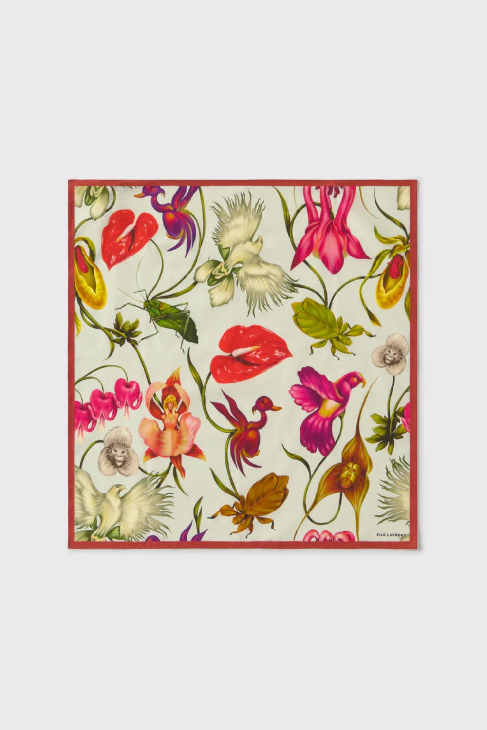 Cotton Silk Scarf - Wonderland