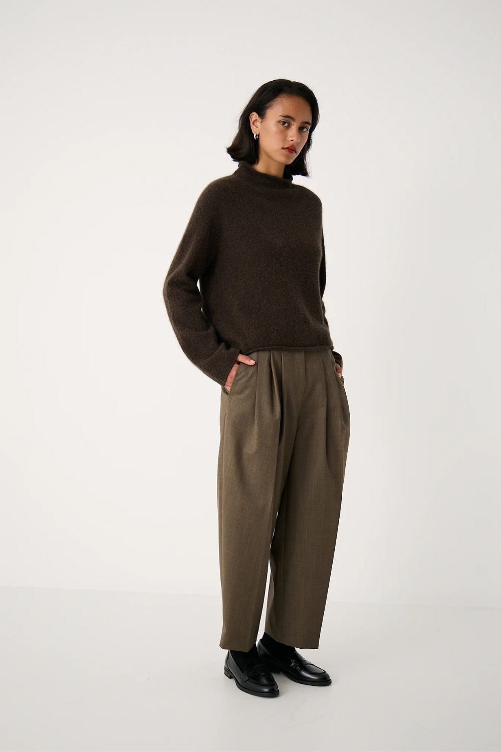 Eclipse Funnel Neck - Truffle