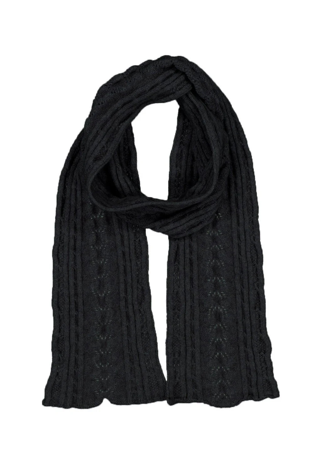 Possum Merino Cable Scarf - Multiple Colours