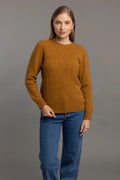 Lace Detail Jumper - Honeycomb