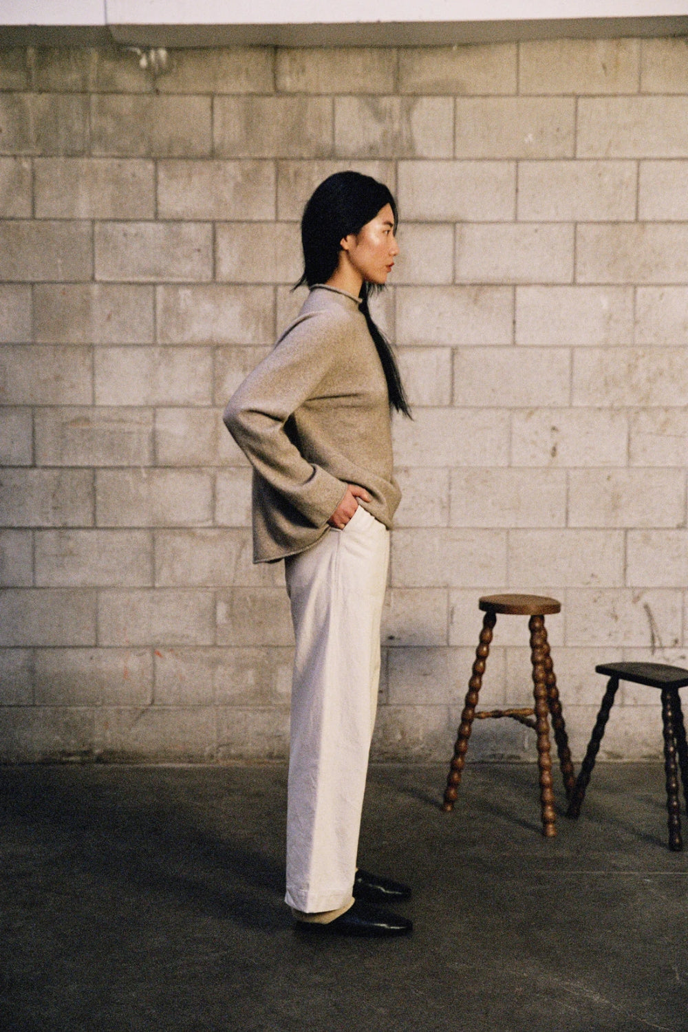 Eclipse Funnel Neck - Natural