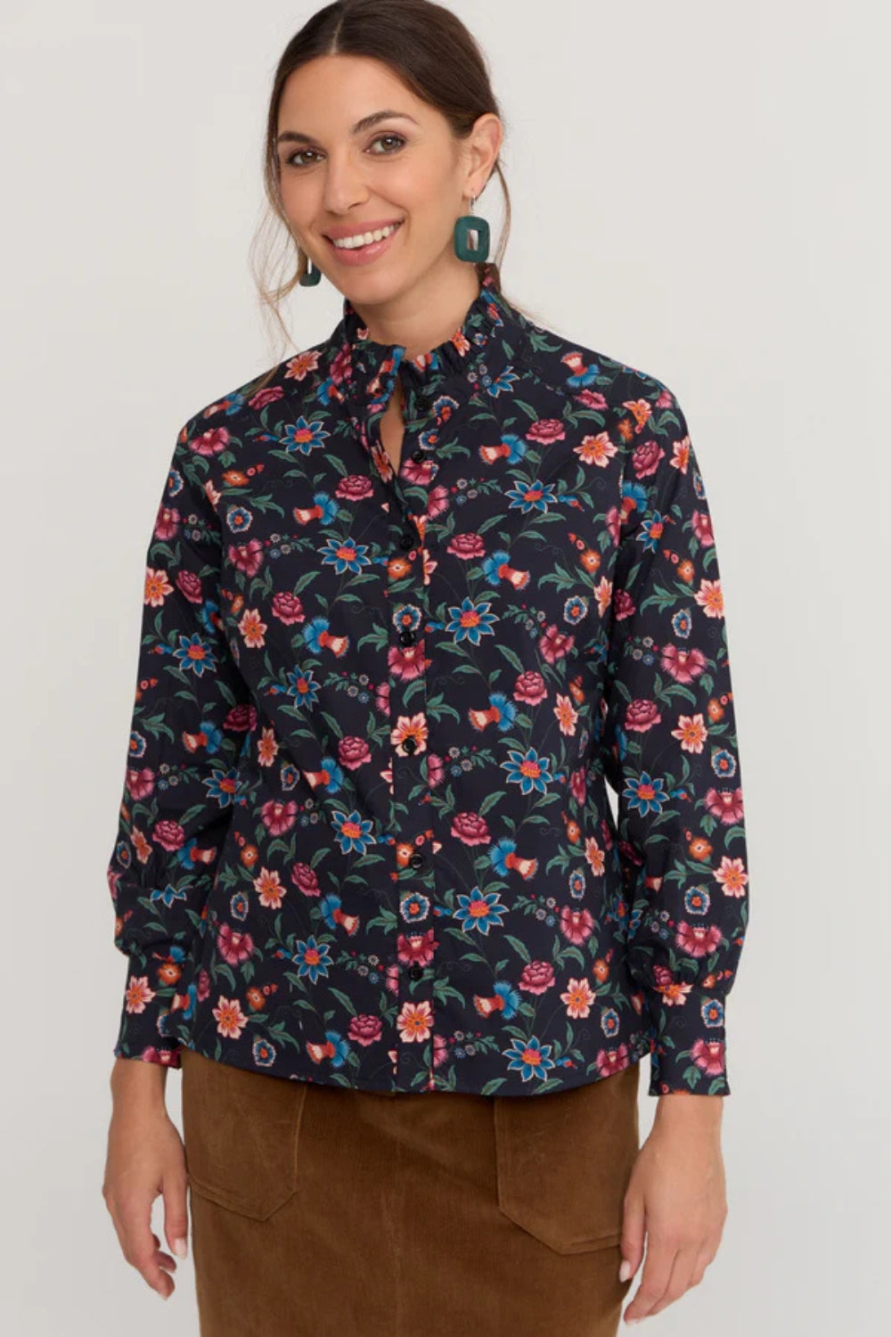 Imani Shirt - Night Garden