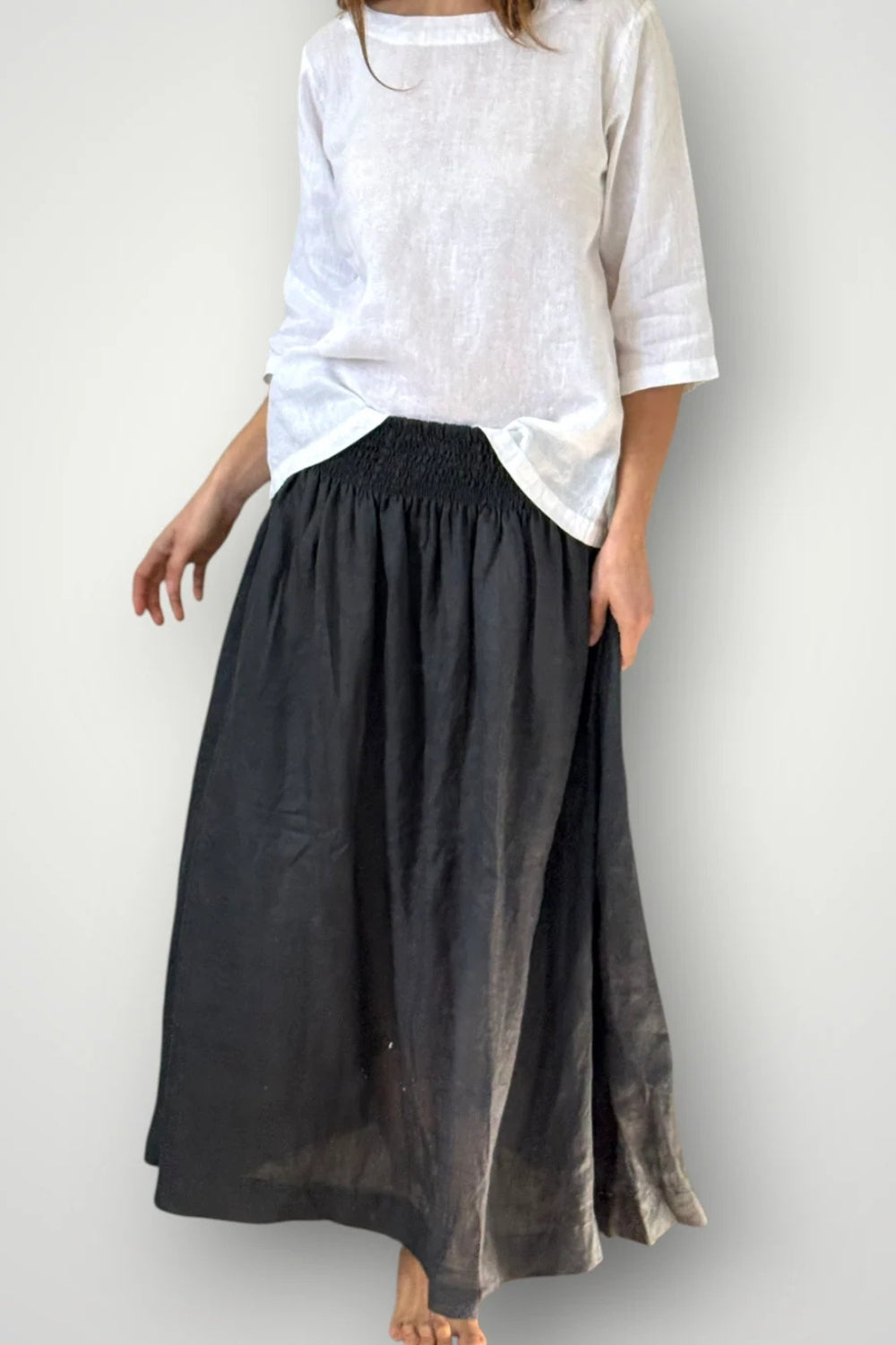 Lulu Linen Skirt - Multiple Colours