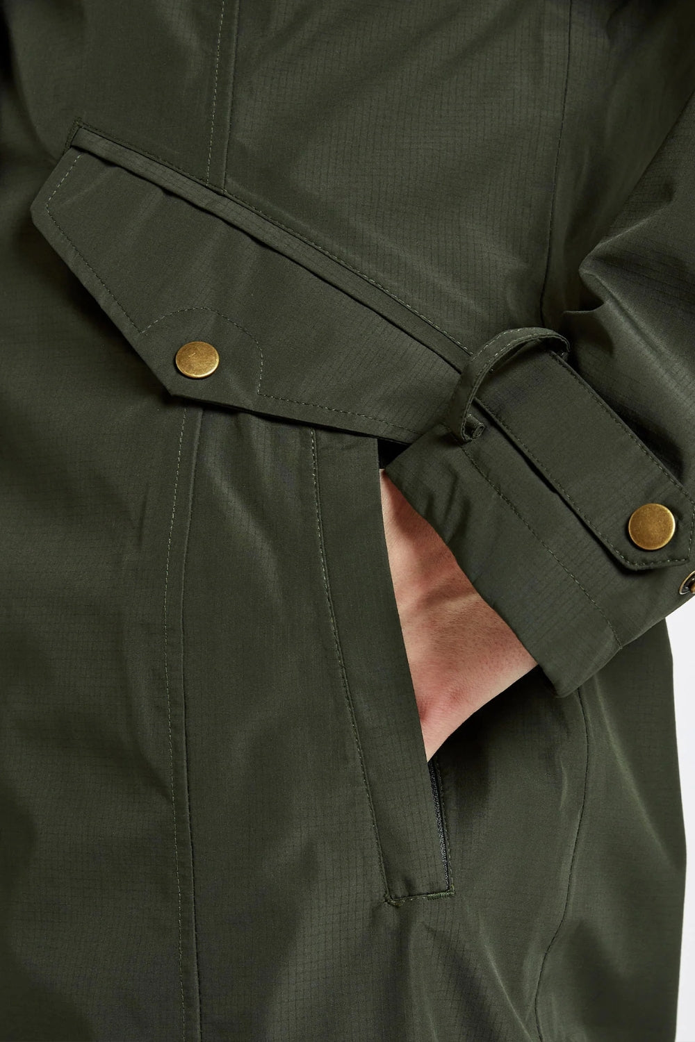 Alderford Waterproof Coat - Pesto