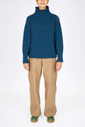 The Paige Polo Neck - Ink Marl