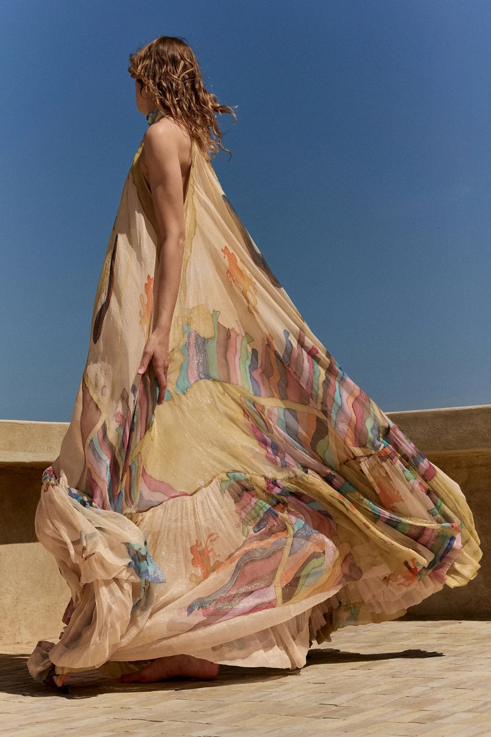 Malar Dress - Yellow