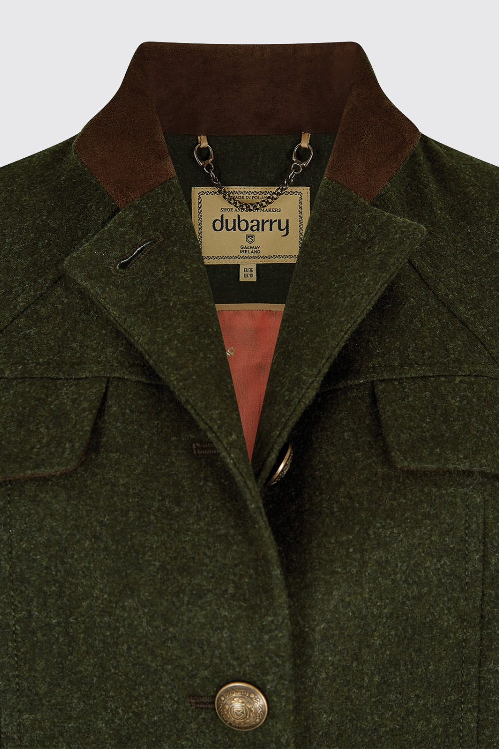 Coolepark Tweed Coat - Loden