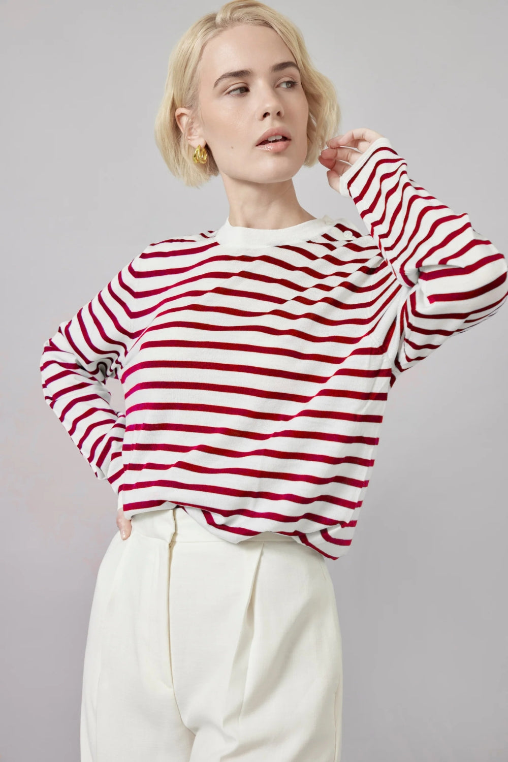 Gabriel Stripe - Red