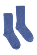 Possum Merino Fine Rib Socks - Multiple Colours