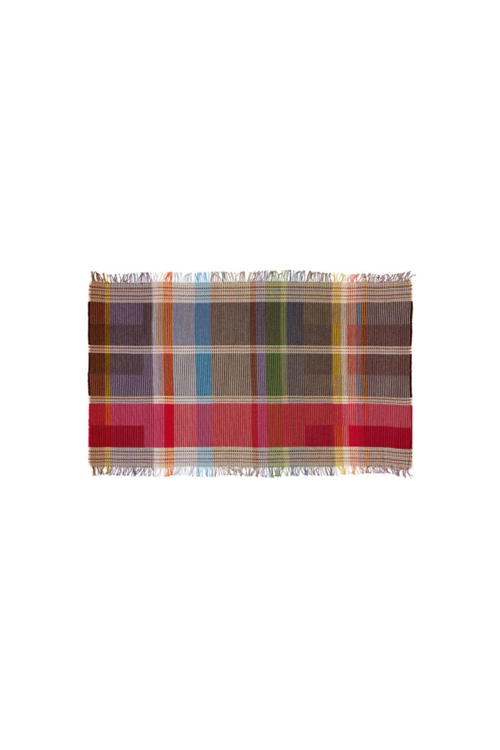 Lambswool Pinstripe Throw - Sophia