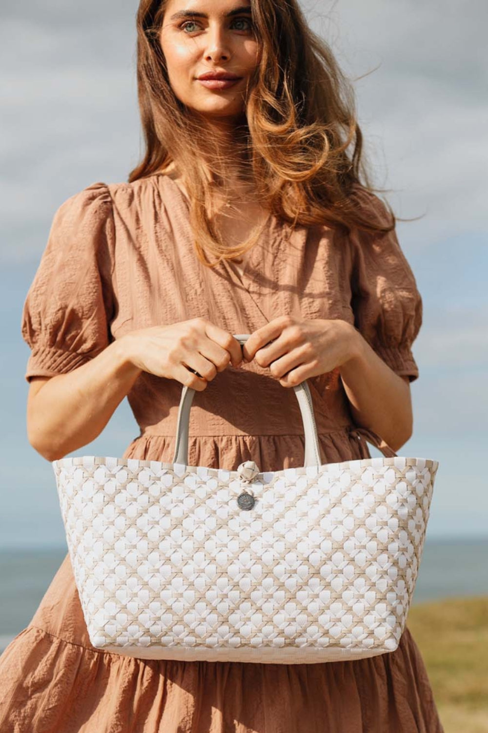 Mini Motif Bag - Pale Grey
