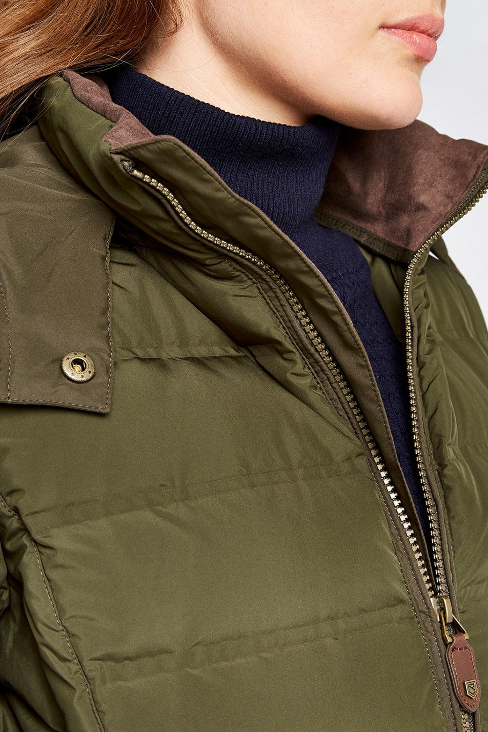 Ballybrophy Quilted Jacket - Olive
