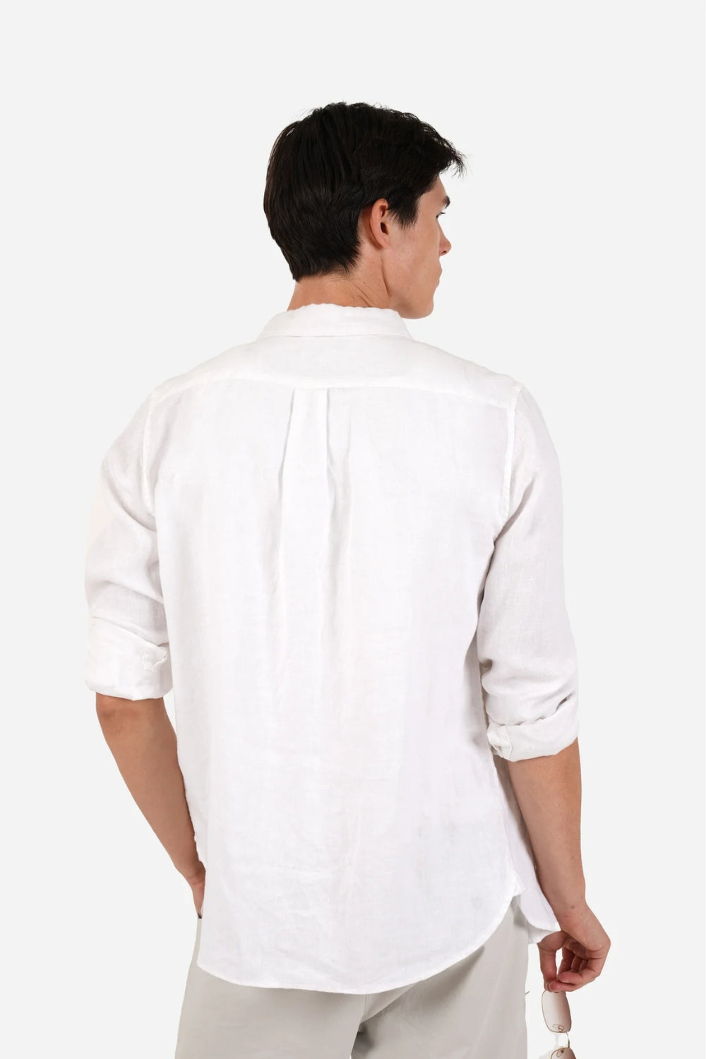 Pure Linen Shirt - White