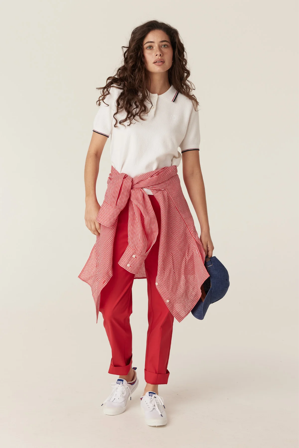 Aldo Sateen Pant - Red