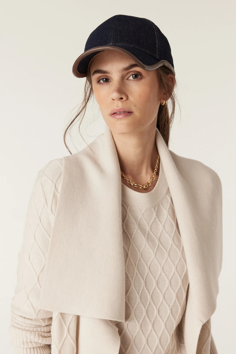 The Beaumont Merino Wool Cardigan - Oatmeal