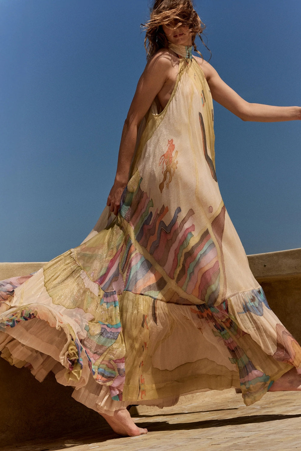 Malar Dress - Yellow