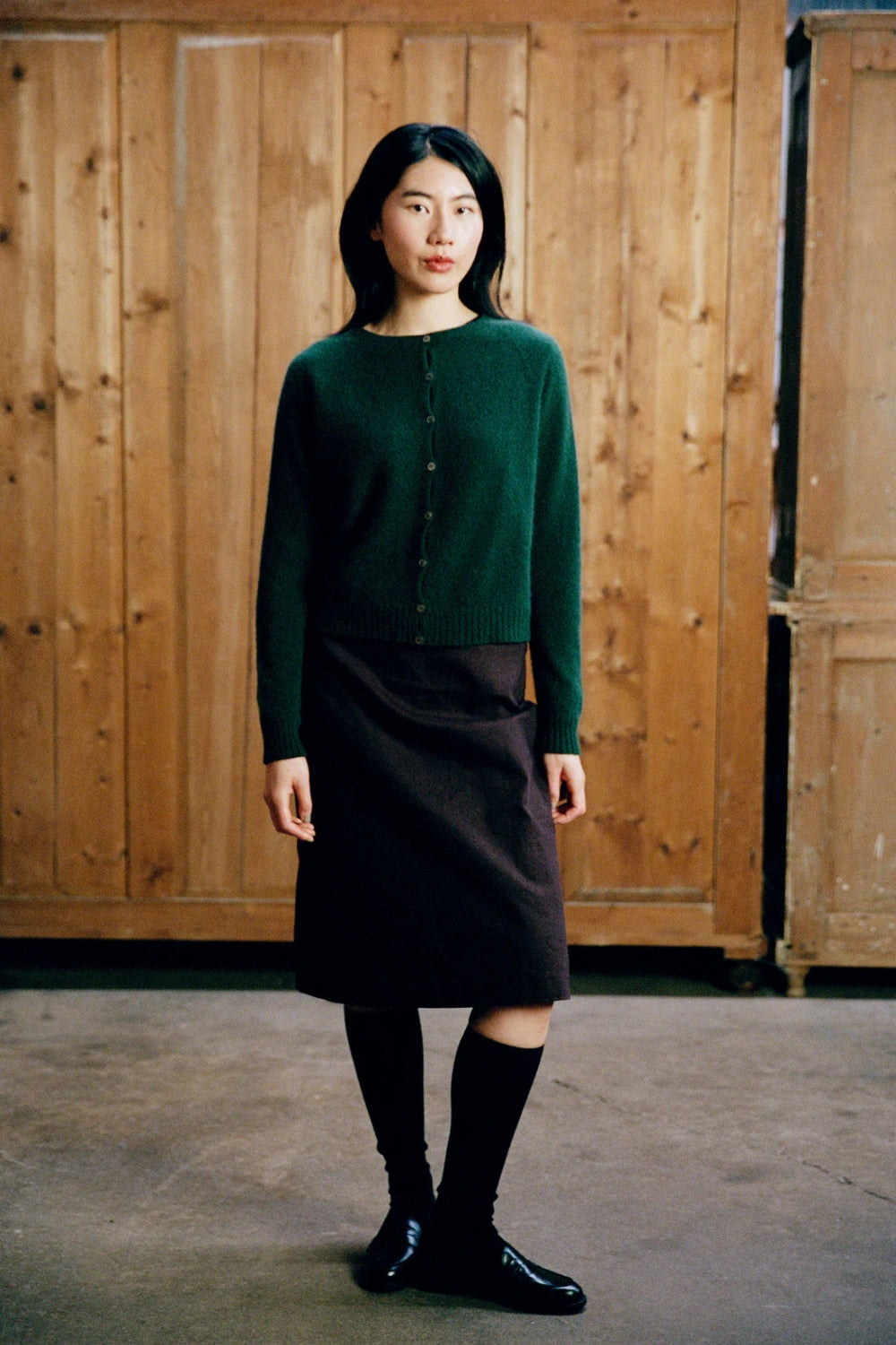 Dusk Cardigan - Verdant Green