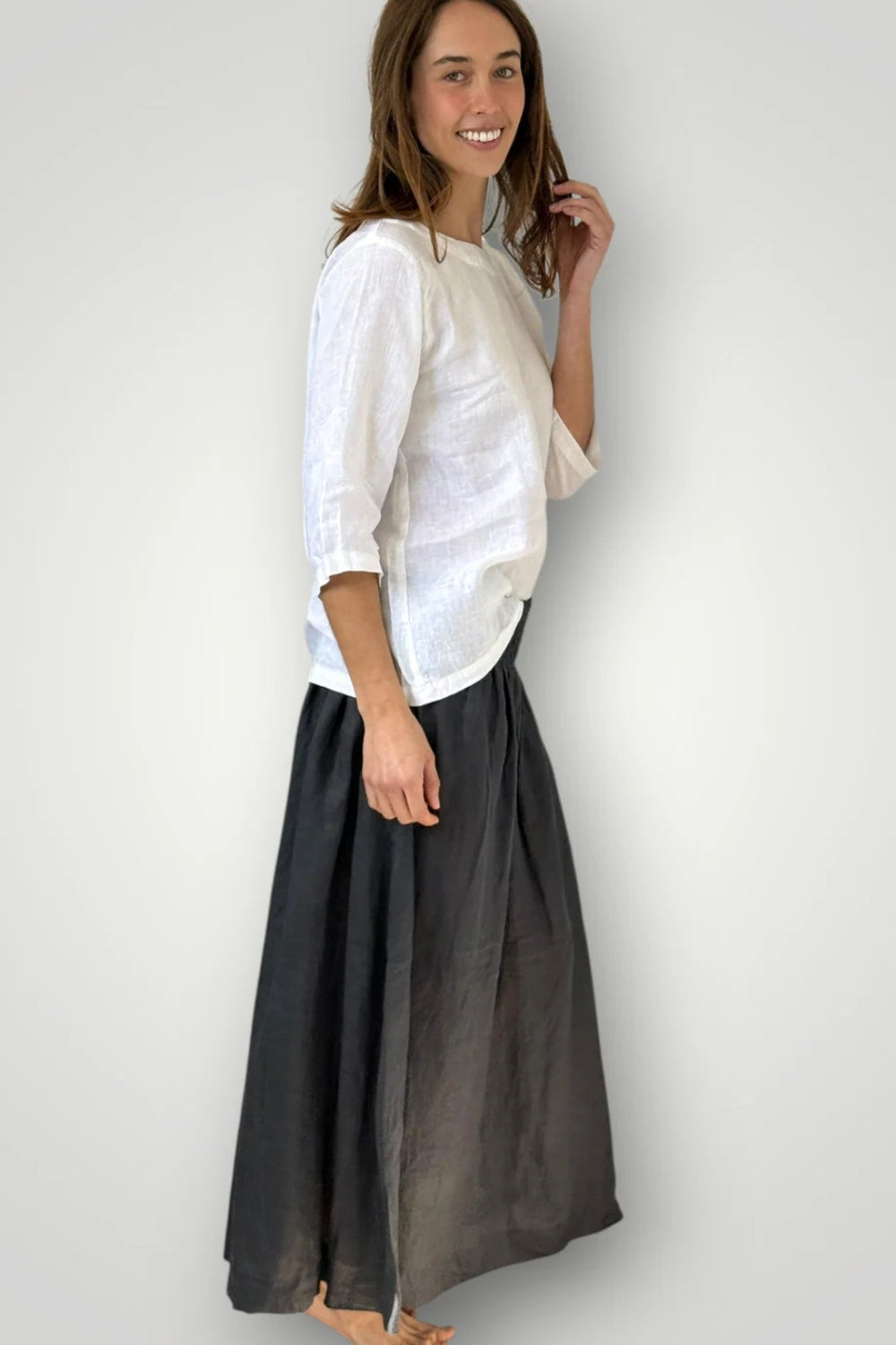 Lulu Linen Skirt - Multiple Colours