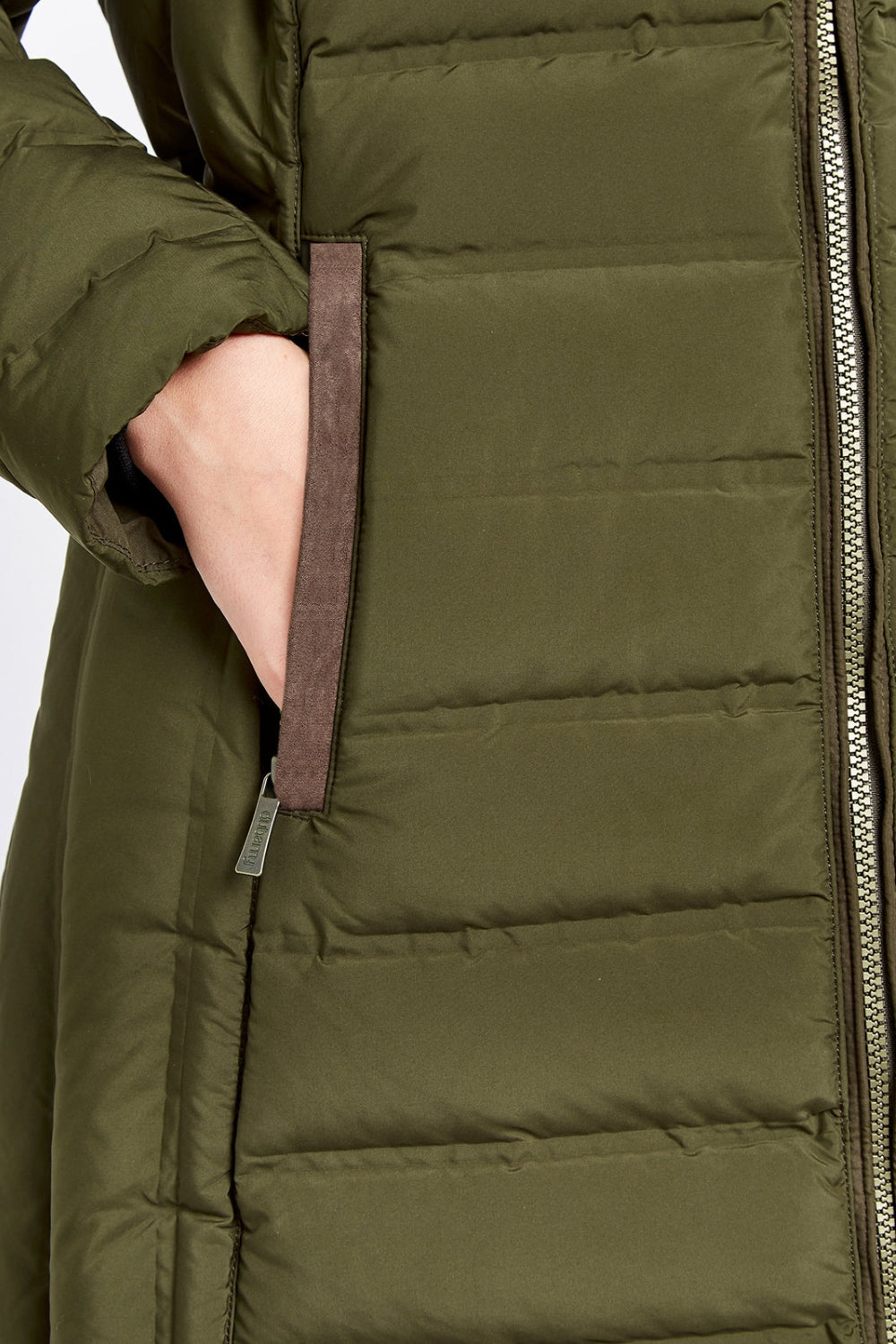 Ballybrophy Quilted Jacket - Olive