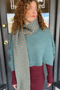 Alpaca Capelet - Duck Egg Green