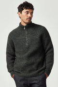 Unisex Kenzie Zip Sweater - Wilderness/Bayleaf