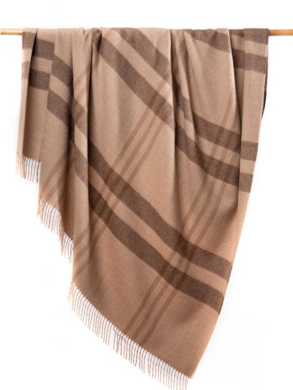 100% Baby Alpaca Blankets - Multiple Colours