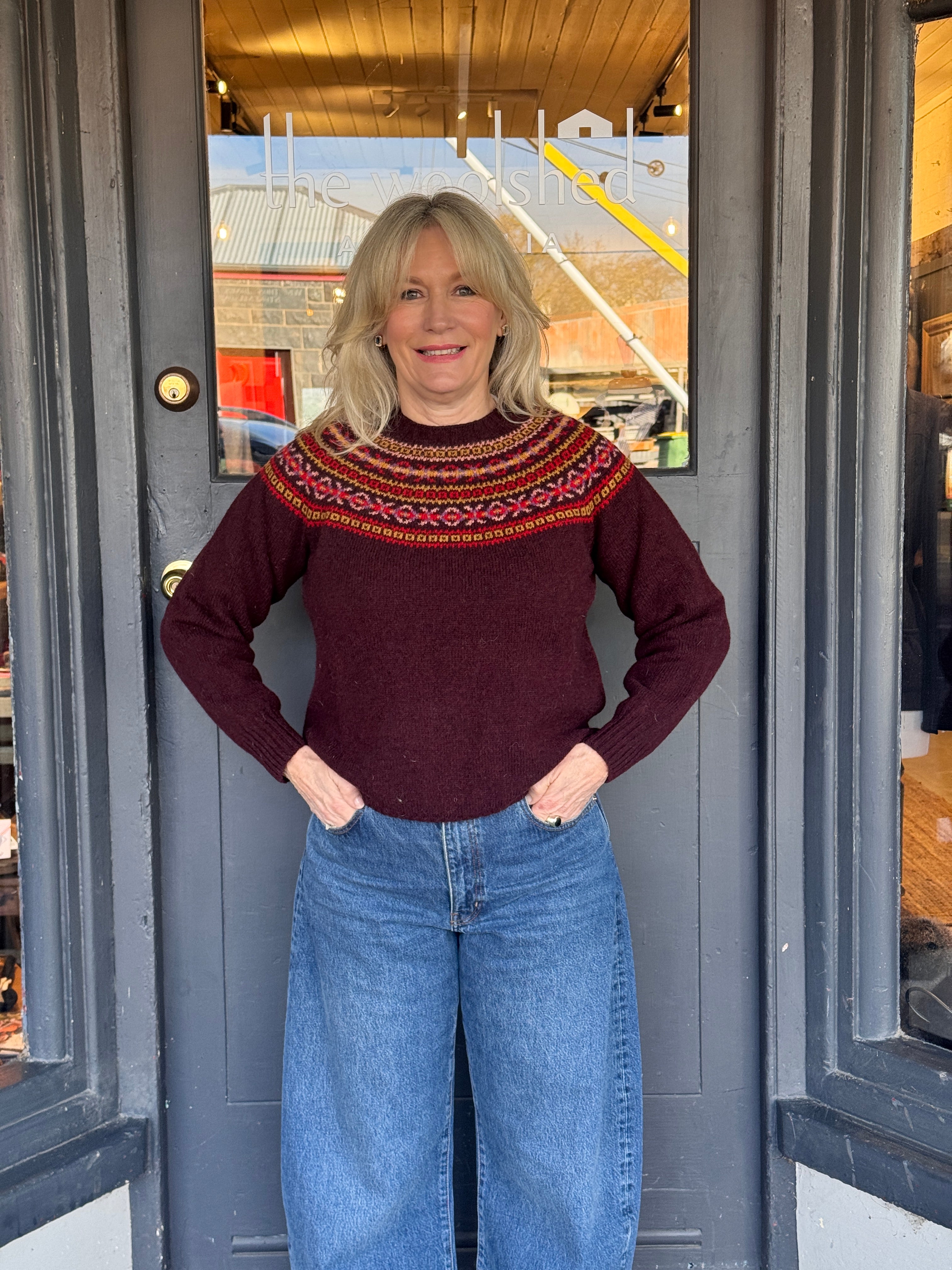 Harley Sweater - Beetroot
