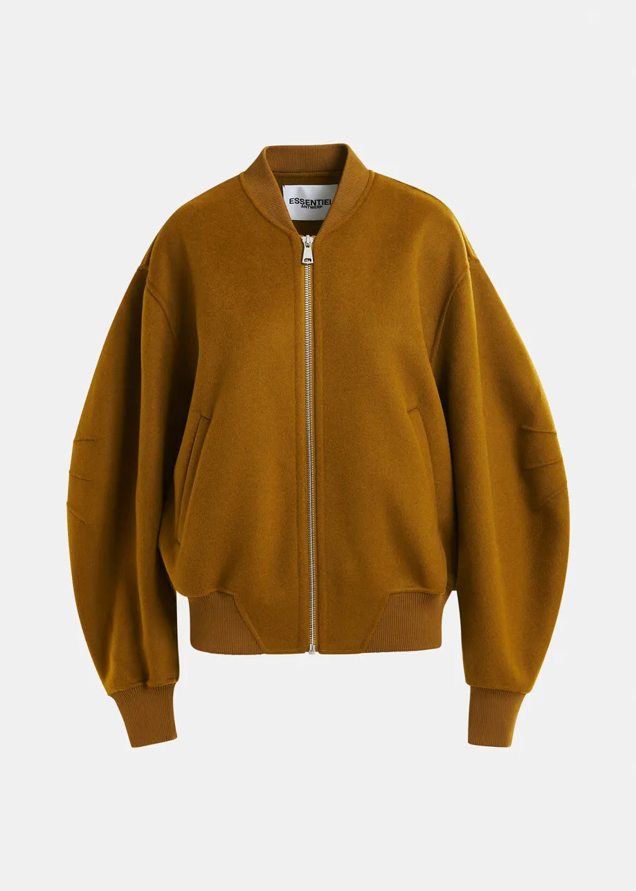 Double Face Wool Bomber