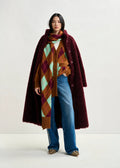 Forever Fluffy Faux Shearling Coat - Margot Mauve