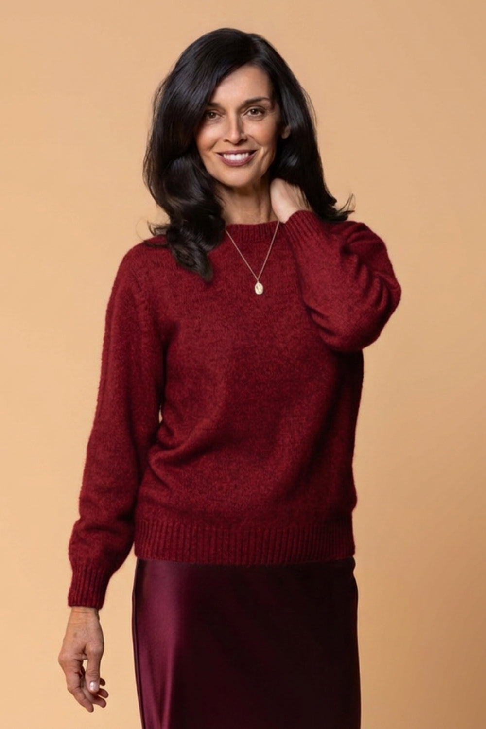 Women's Noa Crew - Sangria