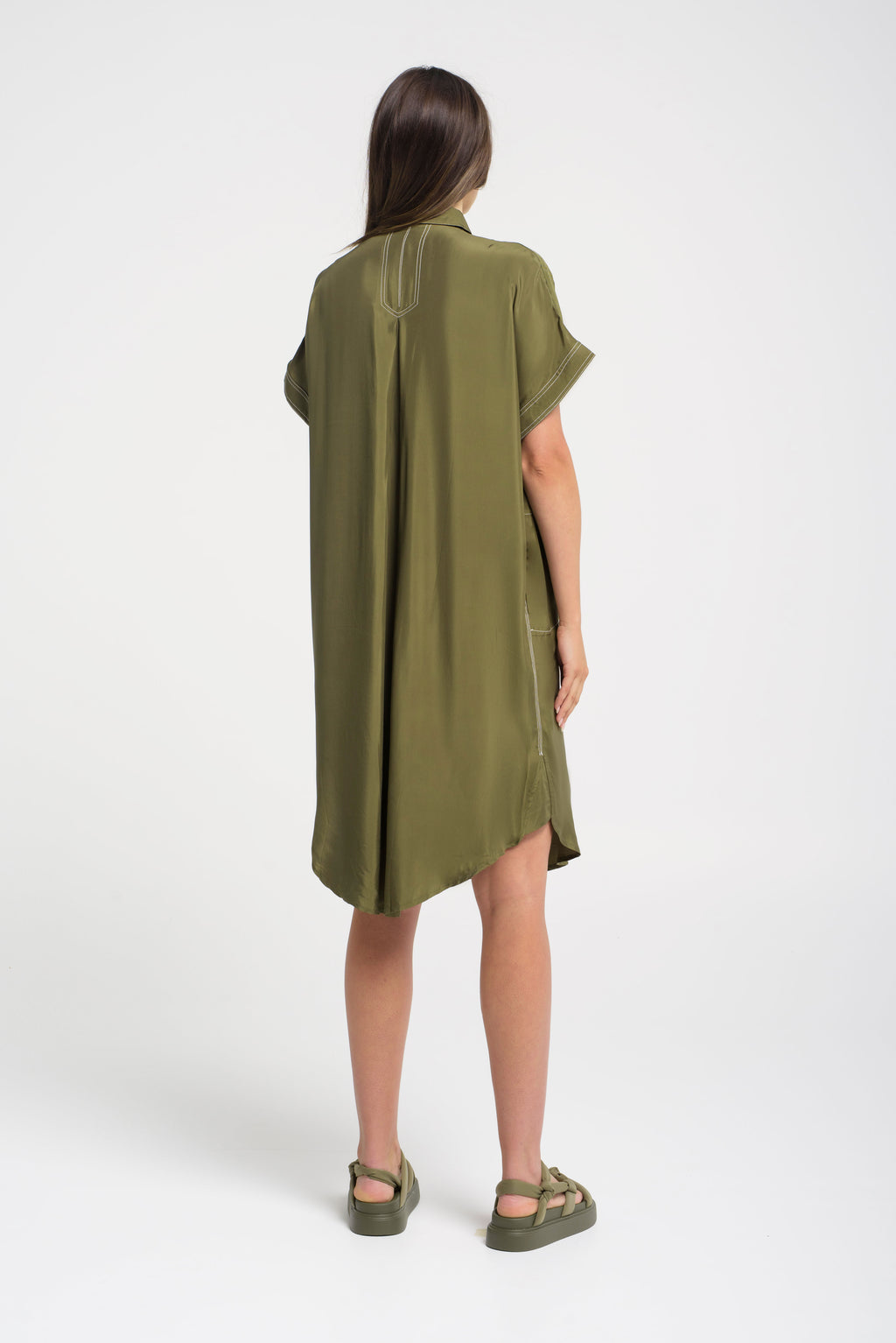 Juan Dress - Olive