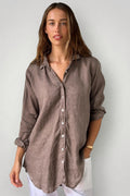 Skylar Shirt - Soil