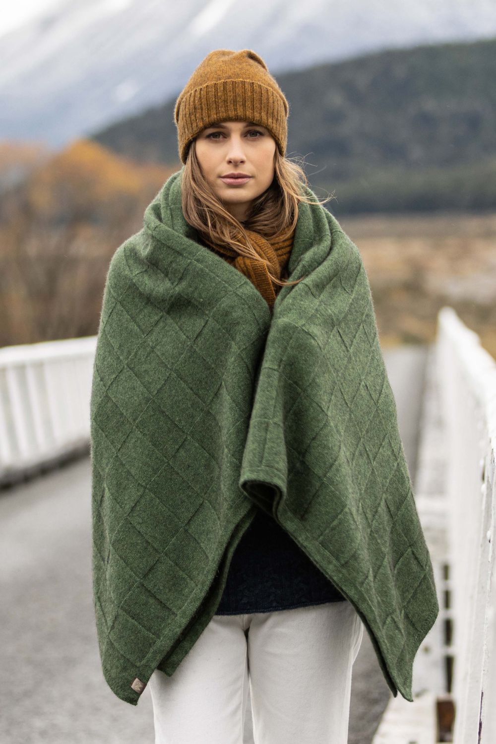 Queen Throw - Possum Merino Silk 154cm x 146cm