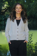 Alpaca Enclave Cardigan - Dove