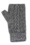 Lothlorian cable mitten - Silver