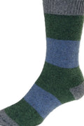Hoop Stripe Sock - Bahama